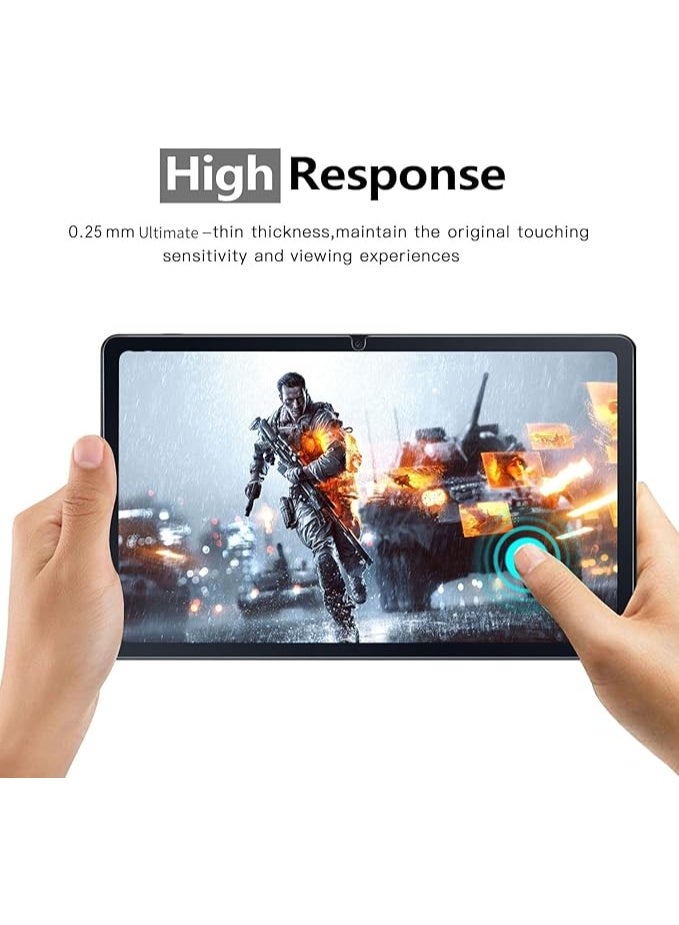 ليناكز الأصلي واقي شاشة مصمم لأجهزة سامسونج اللوحية: Galaxy Tab S11 / S10 Lite / S10 FE / S9 FE 5G (مقاس 10.9 بوصة) و Tab S9 (مقاس 11 بوصة)؛ مصنوع من الزجاج المقسى، ومقاوم للخدش، ولا يُكوّن فقاعات هواء. - Image 5