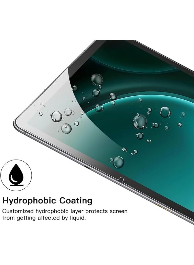 ليناكز الأصلي واقي شاشة مصمم لأجهزة سامسونج اللوحية: Galaxy Tab S11 / S10 Lite / S10 FE / S9 FE 5G (مقاس 10.9 بوصة) و Tab S9 (مقاس 11 بوصة)؛ مصنوع من الزجاج المقسى، ومقاوم للخدش، ولا يُكوّن فقاعات هواء. - Image 4