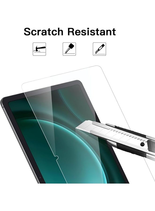 ليناكز الأصلي واقي شاشة مصمم لأجهزة سامسونج اللوحية: Galaxy Tab S11 / S10 Lite / S10 FE / S9 FE 5G (مقاس 10.9 بوصة) و Tab S9 (مقاس 11 بوصة)؛ مصنوع من الزجاج المقسى، ومقاوم للخدش، ولا يُكوّن فقاعات هواء. - Image 3