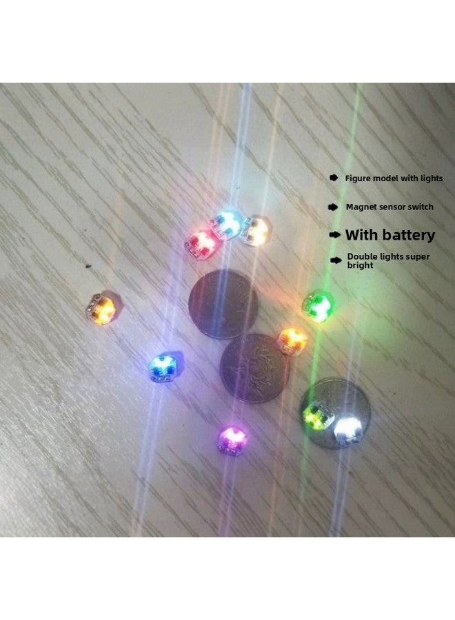 Magnetic Control Lamp DIY Model Universal Gundam Ultraman Magnetic Control Lamp Mini Model Lamp LED Magnetic Control Wireless Lamp 