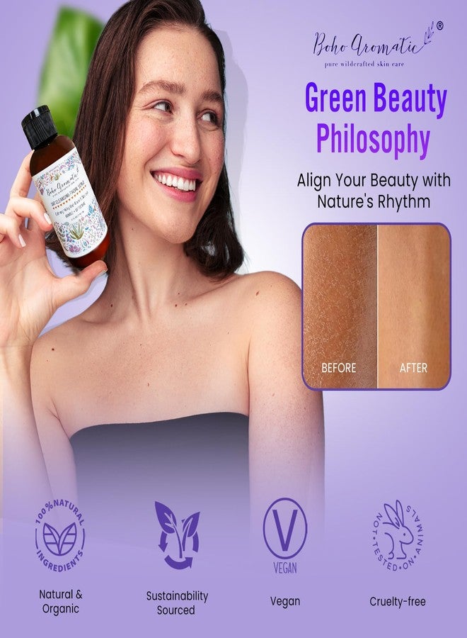 Boho Aromatic Oat Cleansing Facial Scrub, Calming Milky Oat-Based Cleanser Polishes away skin-dulling buildup without micro-tears, Face Wash to Soothe and Hydrate dry skin, Multi‑Function - Image 4