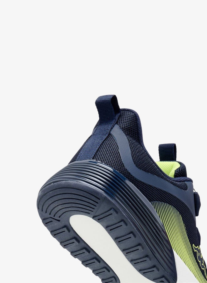 Kappa Boys' Logo Print Sports Shoes with Rotating Buckle Closure - Image 5