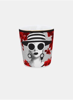 Baci milano ESPRESSO CUP MRS. WHITE - PORCELAIN DIAM. 5,5 cm H 7 cm 