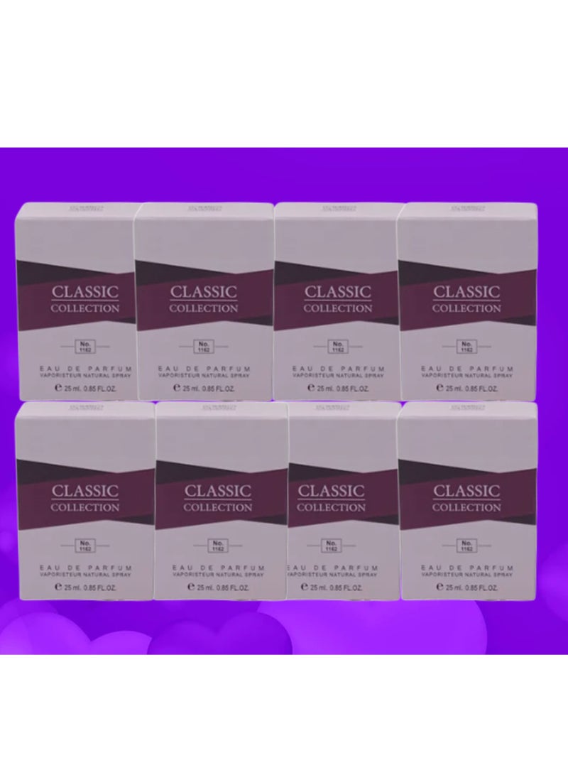 CLASSIC COLLECTION 8 Pieces Classic Perfume Number 1162 25 Ml EDP - Image 1