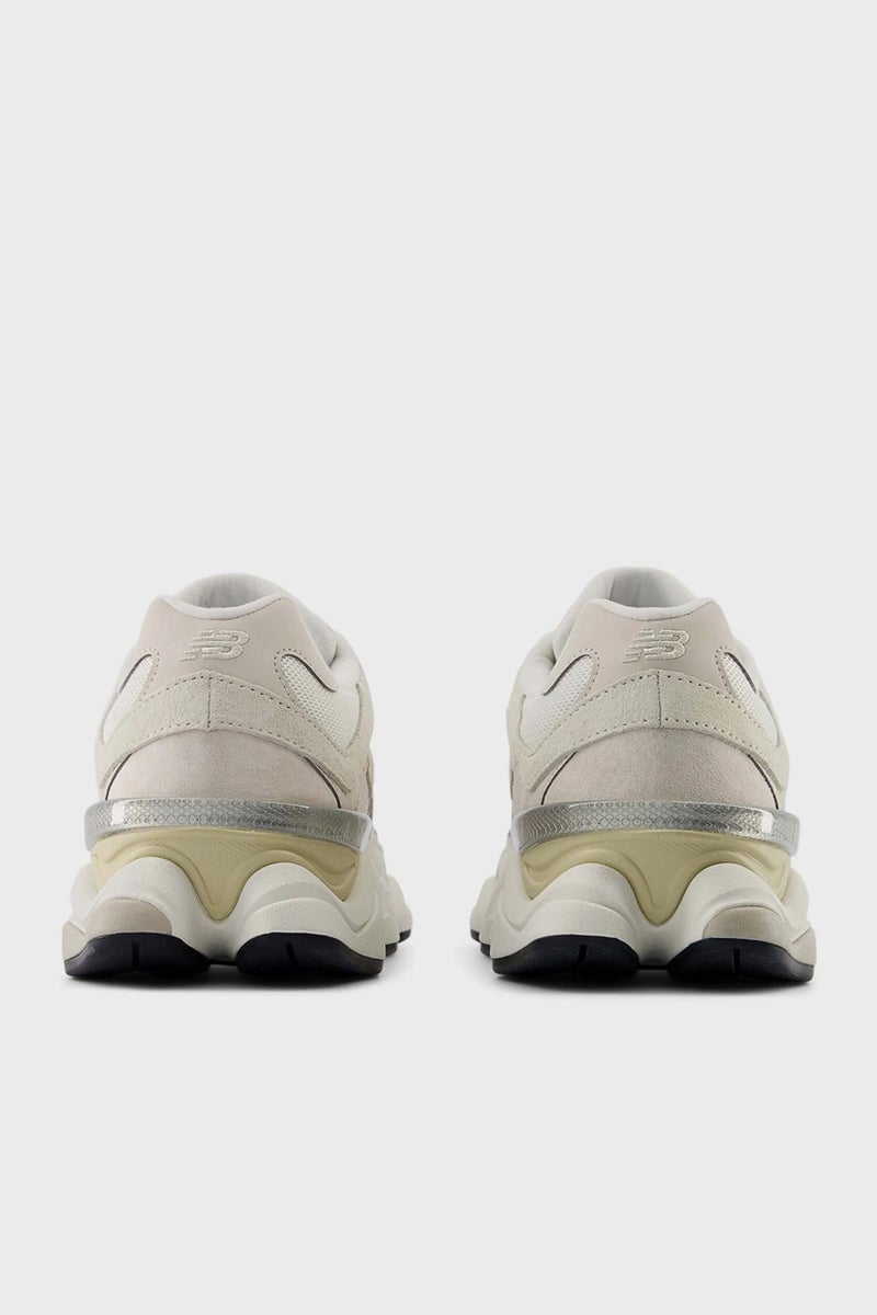 New Balance Genuine Leather Thick Soled Sneakers with Logo Unisex Shoes U9060WHT  - Image 4