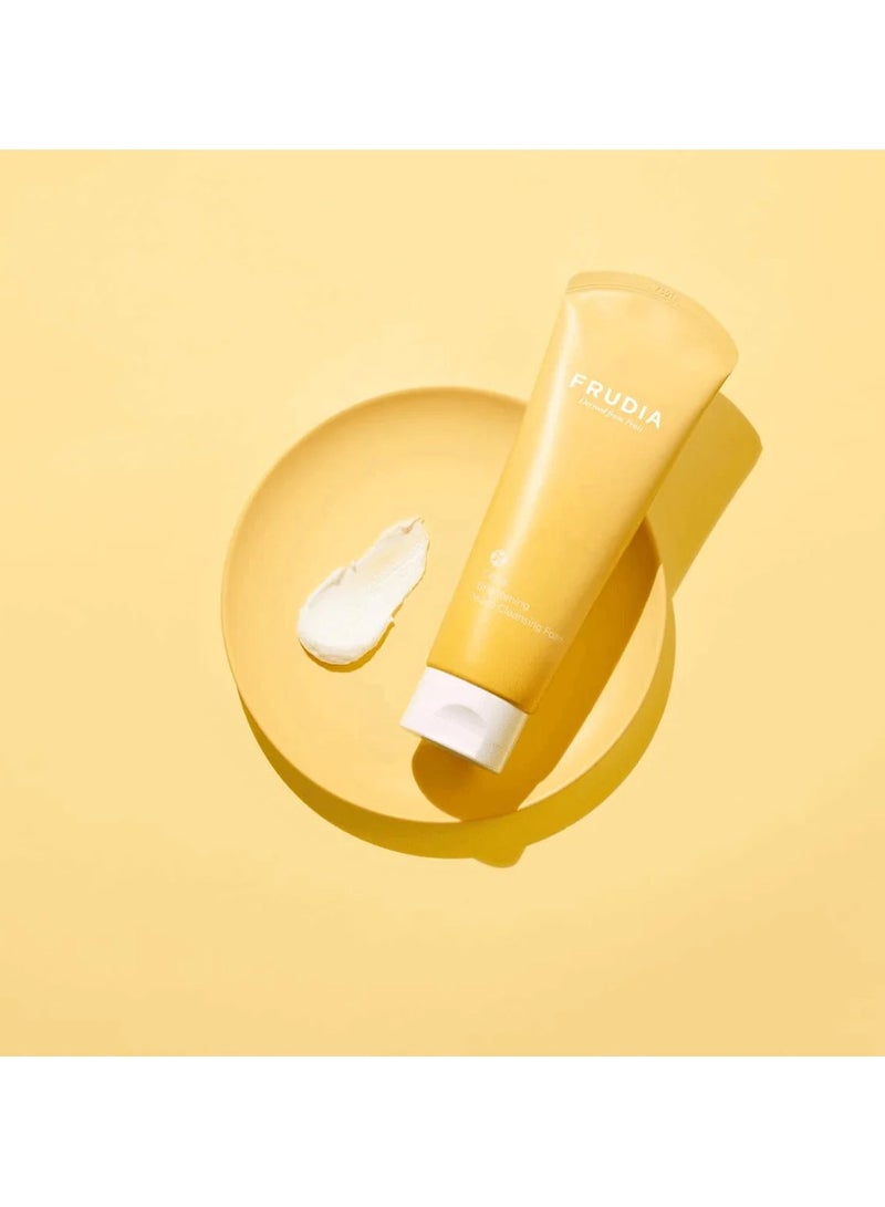 Frudia Citrus Brightening Micro Cleansing Foam 145ml - Image 4