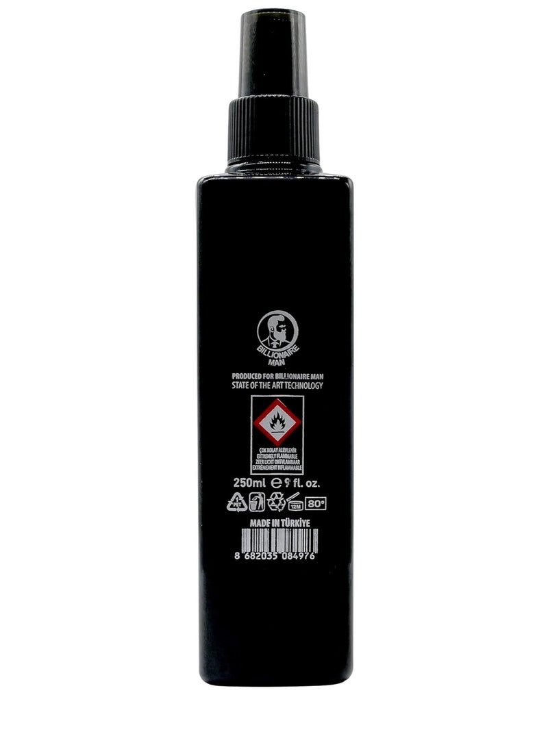 بيليونير مان BILLIONAIRE MAN REAL MEN SIGNATURE LINE كولونيا ما بعد الحلاقة بالليمون 250 مل مع شعور رائع ومريح - Image 4