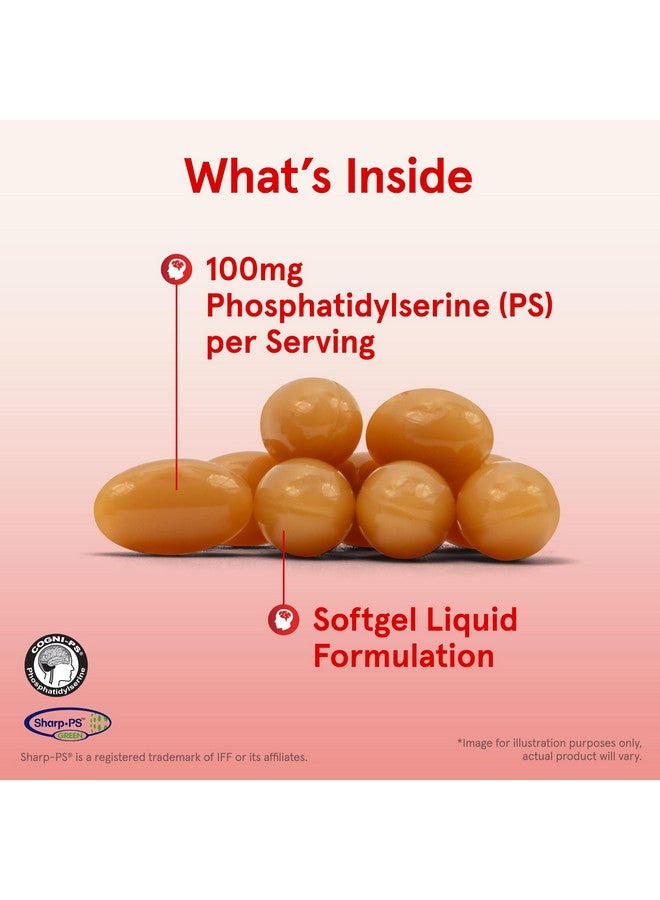 جارو فورملاز فوسفاتيديل سيرين PS100 من جارو فورميولا، 100 ملغ، مكمل غذائي لصحة الدماغ ودعم الإدراك، 60 كبسولة هلامية، تكفي لمدة 20-60 يومًا - Image 2