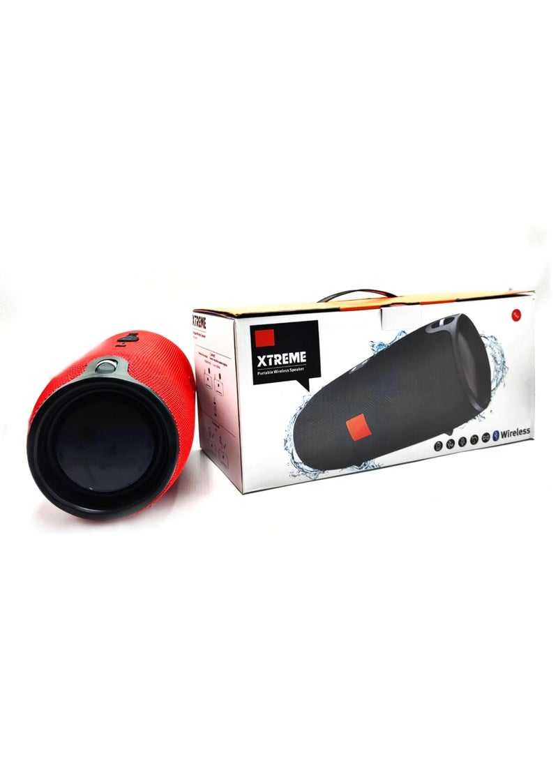 XTREME portable wireless speaker, 3-5 hours of playtime, 3000mAH battery with dual USB charge out, speakerphone, splashproof - Image 2