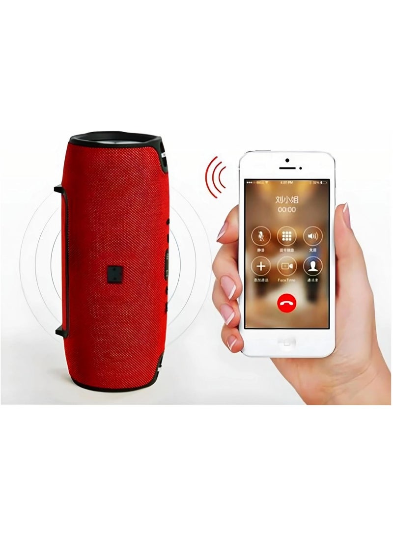 XTREME portable wireless speaker, 3-5 hours of playtime, 3000mAH battery with dual USB charge out, speakerphone, splashproof - Image 4