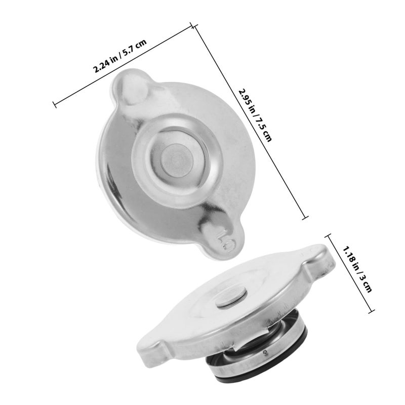 GALPADA Stainless Steel Radiator Cap Universal High Pressure Cooling Replacement - Image 3