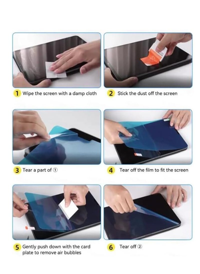 1Pack Paper Like Screen Protector Compatible With Lenovo Ideal Tab Pro 12.7 2025 and Tab P12 12.7 inch 2023Screen Protector,Matte PET Painting Writing Drawing Protective Film Screen Guard - Image 3