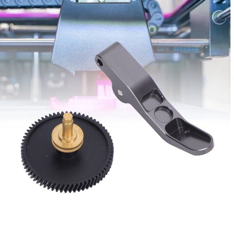 Hardened Steel Extruder Gear Kit: DLC Coated, Aluminum Alloy Handle - Enhanced Printing Capability Extruder Upgrade for A1, A1 Mini 3D Printers - Image 5