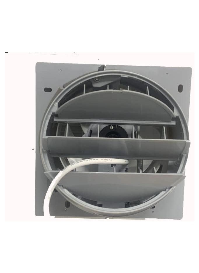 RACO RACO Square Auto Single Shutter Glass Pvc Exhaust Fans 8INCH  - Image 4