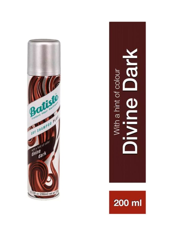Batiste Instant Hair Refresh Dry Shampoo Plus Divine Dark 200Ml - Image 1