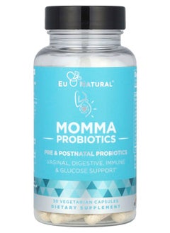 Eu Natural Momma Probiotics Pre & Postnatal Probiotics 30 Vegetarian Capsules 