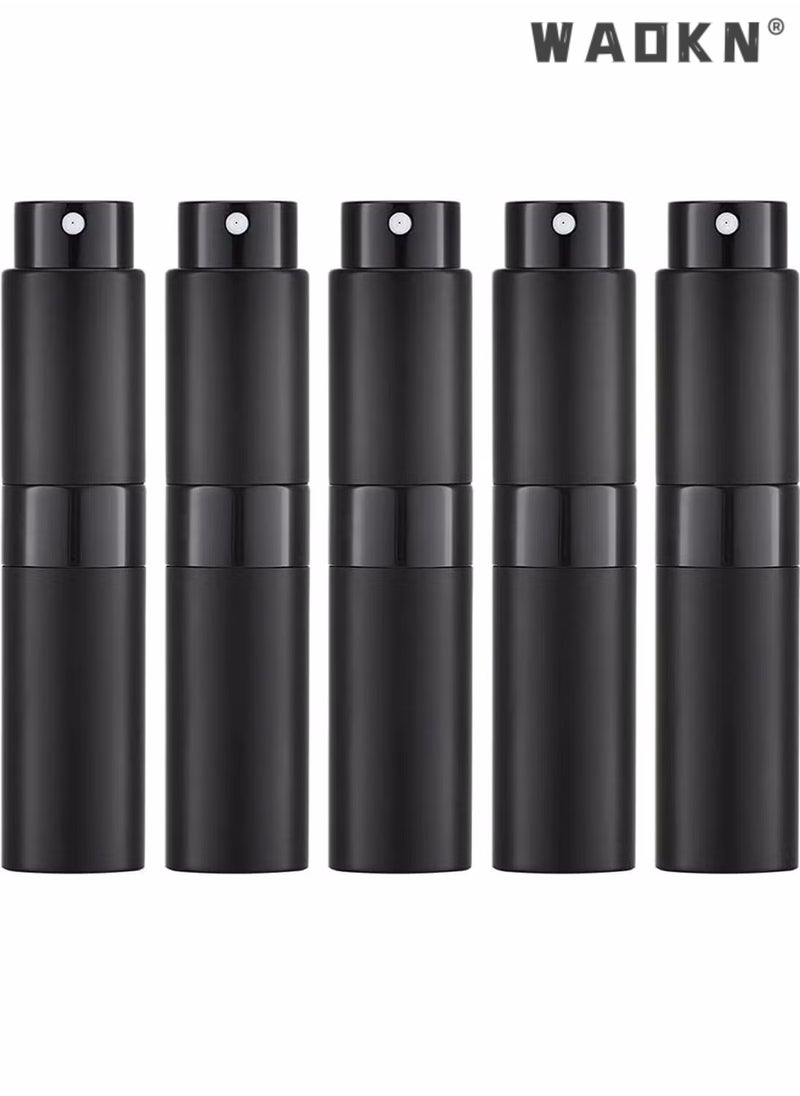 travel cologne bottle, 5PCS 8ml Travel Perfume Atomizer Refillable, Mini Cologne Spray Bottle Empty, Small Aftershave Sprayer for Liquid Dispenser (Black) - pzsku/Z5D68280F2AFE3FF379B8Z/45/_/1706782281/034ca624-318c-4d33-b681-8cfff52466f5