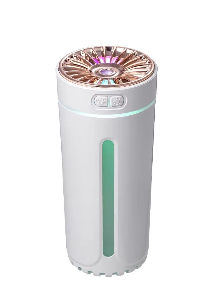 VIO Mini Portable Humidifier USB Connector Cool Mist Aromatherapy Air Humidifier Large Spray LED Night Light for Cars Office Bedroom Home  - Image 1