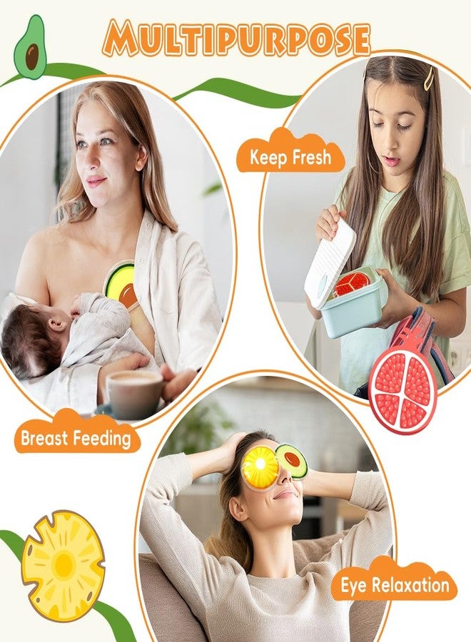 Conbella Kids Ice Packs for Boo Boos, 3 Pack Reusable Soft Gel Ice Packs for Toddlers & Children, Mini Hot Cold Compress for Bumps, Bruises, Fever, Toothache, Wisdom Teeth, Injuries Recovery - Image 3