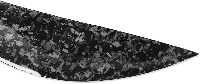 QASULER Car Headlight Eyebrow Trim for Civic 2001-2003 - Image 4