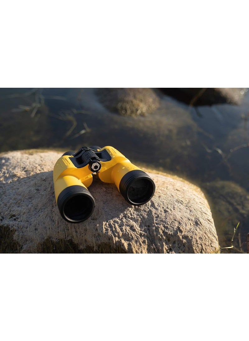 BARSKA Barska AB12738 Floatmaster 7x50 Waterproof Floating Marine Binoculars for Boating Hunting Fishing Sports etc Yellow  - Image 5