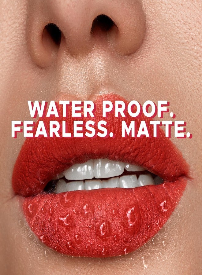 Hilary Rhoda Power Of Matte Liquid Lipstick | Buildable Colour | Long Lasting & Matte Finish | Lightweight & Non-Drying Formula | Smudge Proof & Non-Transferable | 3ml (Apple Candy - Shade 21) - Image 4