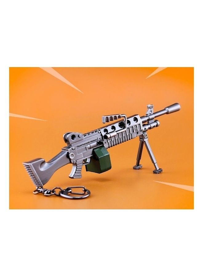 NIBEMINENT Personalized Zinc Alloy Fortnite Key Chain - Image 1