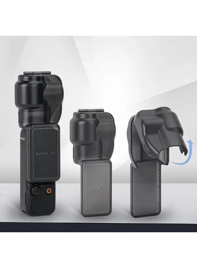الغطاء الواقي الأسود وواقي الشاشة لكاميرا DJI Osmo Pocket 3 - Image 3