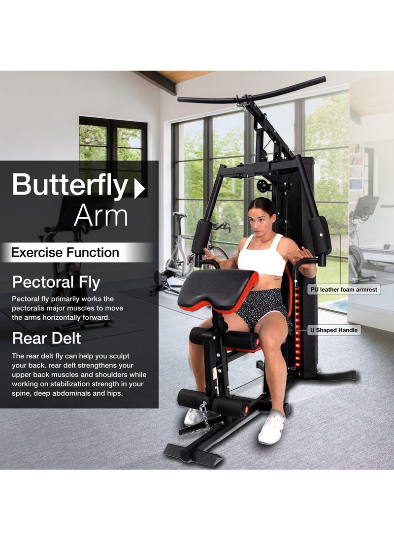 Sparnod Fitness SHG-10000 Multifunctional Heavy-Duty Steel Frame Home Gym Station  - Image 4