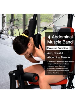 Sparnod Fitness Sparnod Fitness SHG-10000 محطة رياضية منزلية متعددة الوظائف بإطار فولاذي شديد التحمل  - Image 5