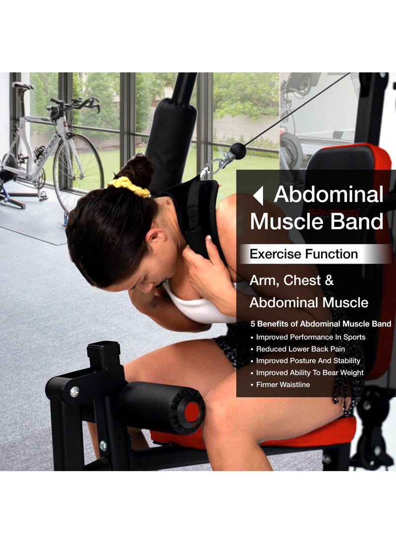 Sparnod Fitness SHG-10000 Multifunctional Heavy-Duty Steel Frame Home Gym Station  - Image 5