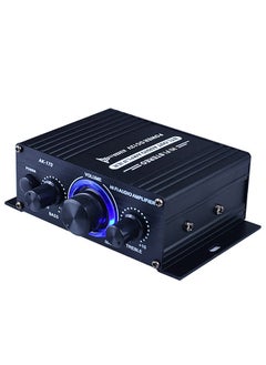 AK170 Audio Power Amplifier Portable Sound Amplifier Speaker Amp for Car and Home
