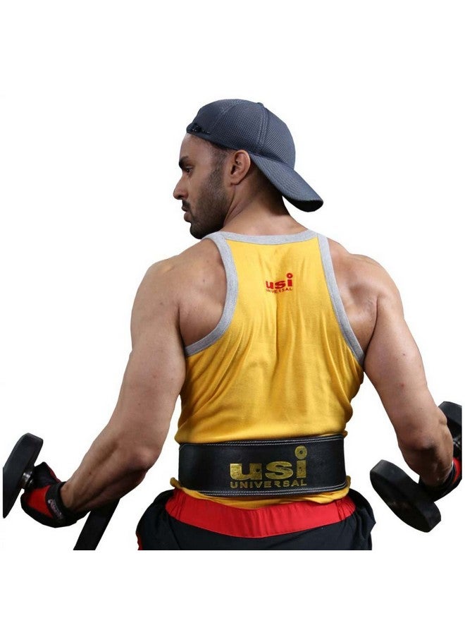 USI UNIVERSAL حزام رفع الأثقال USI UNIVERSAL THE UNBEATABLE WT 4 مبطن (M) - Image 5