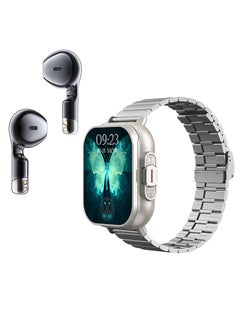 Generic Smart Watch with Earbuds Men Smartwatch 2-In-1 Wireless Headset For Android iOS 