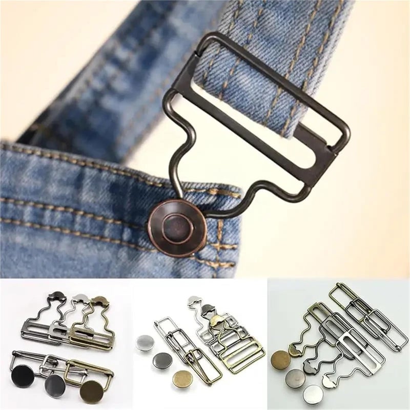 Balanced universal design Overall Buckles 20Pcs/Set Suspenders Buckle Fastener Rivets Brace Clips Metal Button Overalls Jeans Pants Multi-demand satisfied design Nationwide delivery Reliable durability Global assorted color picks Advanced compact design Durability enhanced Certified local stock Practical design alternatives All storage type compatible Repeated use trusted quality Moisture wear upgraded quality Water rust proof KSA standard compatible design Varied dimensions Global trendy simple build Multi-budget available picks In-Kingdom stored commodity Global flexible sizing options Trendy natural assorted colors Domestic distribution ready Trendy versatile build Diverse purchase options Post-order arranged dispatch Global flexible assemble picks - Image 3