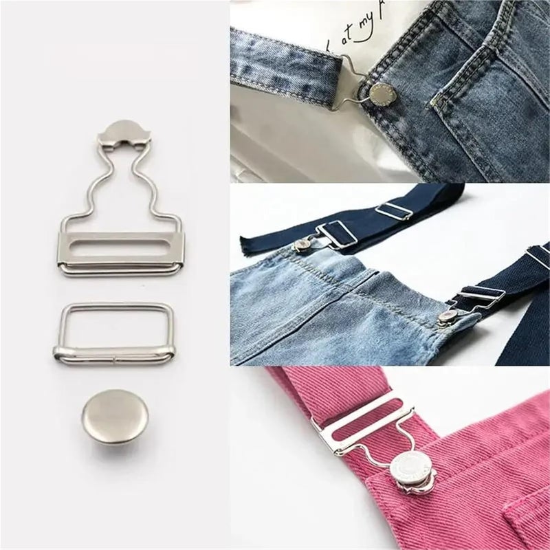 Balanced universal design Overall Buckles 20Pcs/Set Suspenders Buckle Fastener Rivets Brace Clips Metal Button Overalls Jeans Pants Multi-demand satisfied design Nationwide delivery Reliable durability Global assorted color picks Advanced compact design Durability enhanced Certified local stock Practical design alternatives All storage type compatible Repeated use trusted quality Moisture wear upgraded quality Water rust proof KSA standard compatible design Varied dimensions Global trendy simple build Multi-budget available picks In-Kingdom stored commodity Global flexible sizing options Trendy natural assorted colors Domestic distribution ready Trendy versatile build Diverse purchase options Post-order arranged dispatch Global flexible assemble picks - Image 5