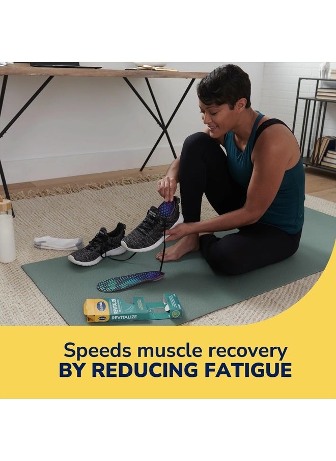 Dr. Scholl's ® Revitalize Recovery Insole Orthotics, Improve Recovery Fast, Reduce Fatigue, Stress, Soreness, Trim to Fit Inserts for Any Shoes, Athletic, Running, Slippers, Casual, Women 6-10, 1 Pair  - Image 3