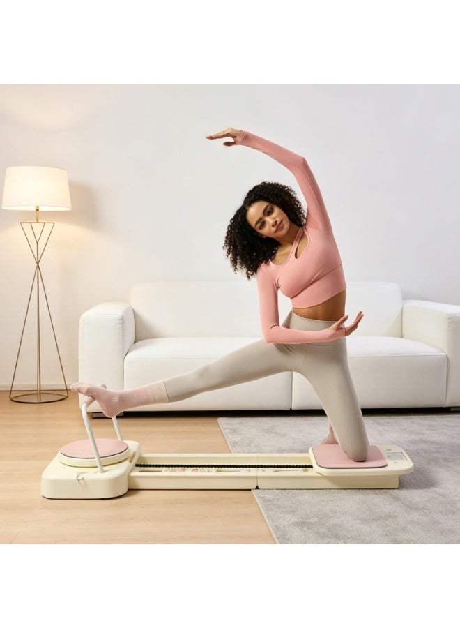 ETG Pilates Board, Foldable Pilates Portable Reformer 2026 for Home Use, Pilates Equipment for Home Workouts, Portable & Travel Friendly, 9-in-1 Full Body Sculpting & Core Training - Image 5