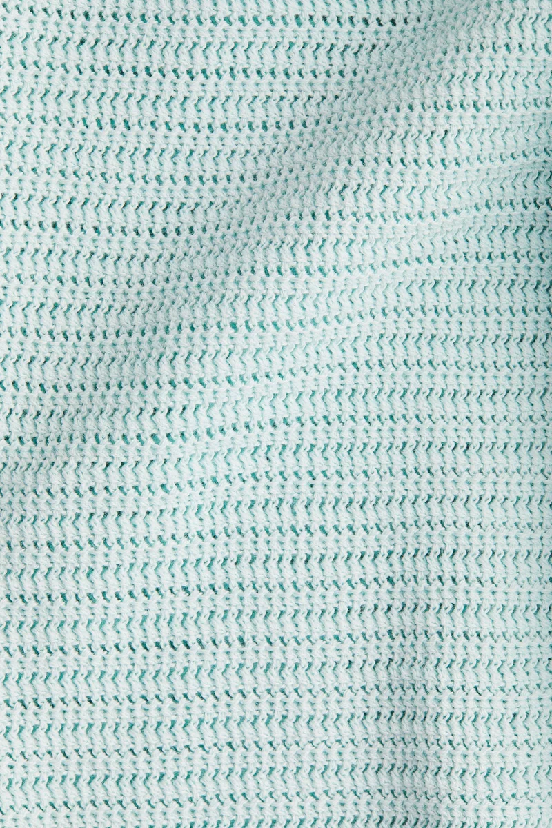 اتش اند ام لغينغز قطني محبوك بحافة واسعة