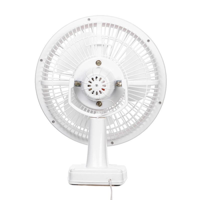 Ôhm HM 12 Inch Multipurpose Wall Cum Table Fan With High Speed Motor 300 MM 3 Speed Settings Made In India1 Year Warranty AP White 12 Inch  - Image 4