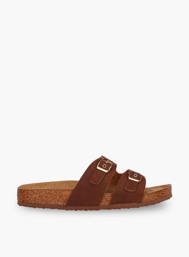 Flora Bella By Shoexpress Women Studded Double Strap Sandals