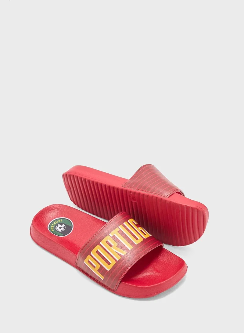 H&M Printed Pool Shoes