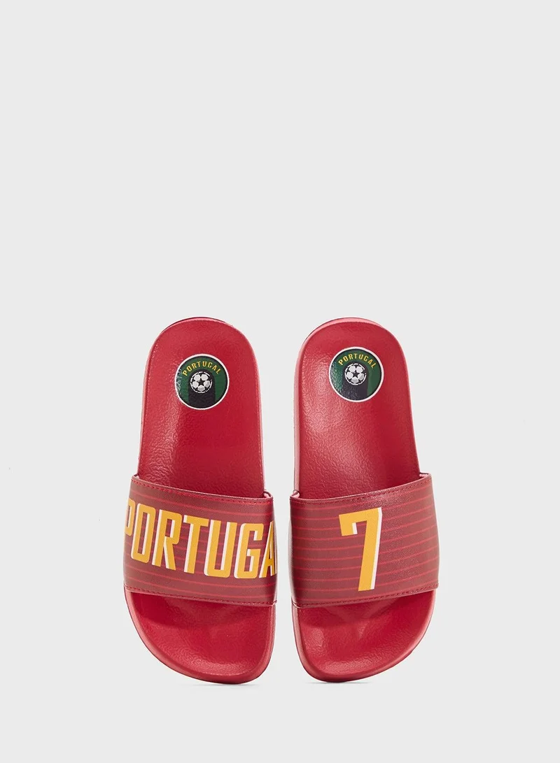 H&M Printed Pool Shoes