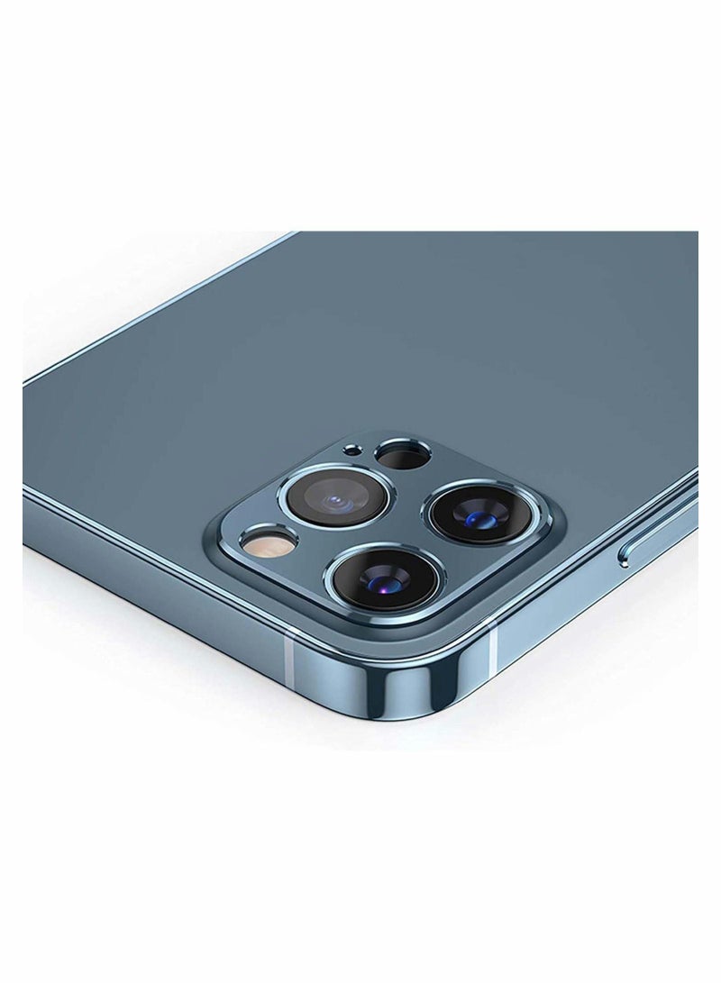 Y&D Camera Lens Protector for Apple iPhone 12 Pro, 2 Pack Ring Cover, High-Grade Metal Material [Anti-Fall] [Wear Resistant] 360 Degree Protection  - Image 5