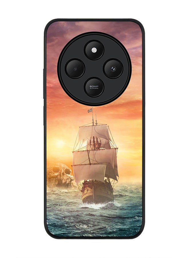 Stylizedd For Xiaomi Poco C75 Case,Slim fit Camera Protection, Shockproof Thin Phone cover - Skull Island - Image 1