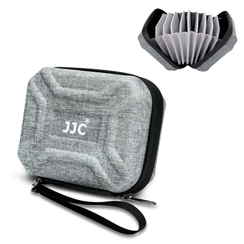 JJC Durable Lens Filter Pouch Case for 10 Circular Filters Up to 95mm 82mm Dustproof WaterResistant Camera Lens Filter Storage Wallet for ND UV CPL Filter - Image 1