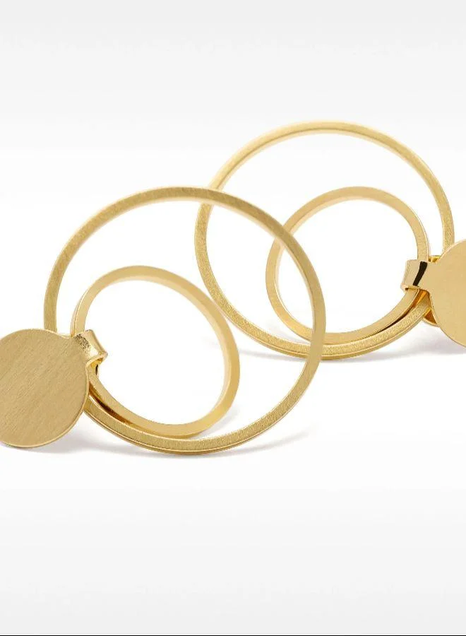 PARFOIS Gold Golden earrings for Women | Best Price UAE