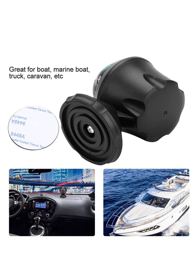 SYOSI Dash Car Compass Mini Portable Adjustable Outdoor Guide Ball Marine Navigation Balance Measure for Car Truck Marine Boat Ship Trip Hiking Camping - Image 3