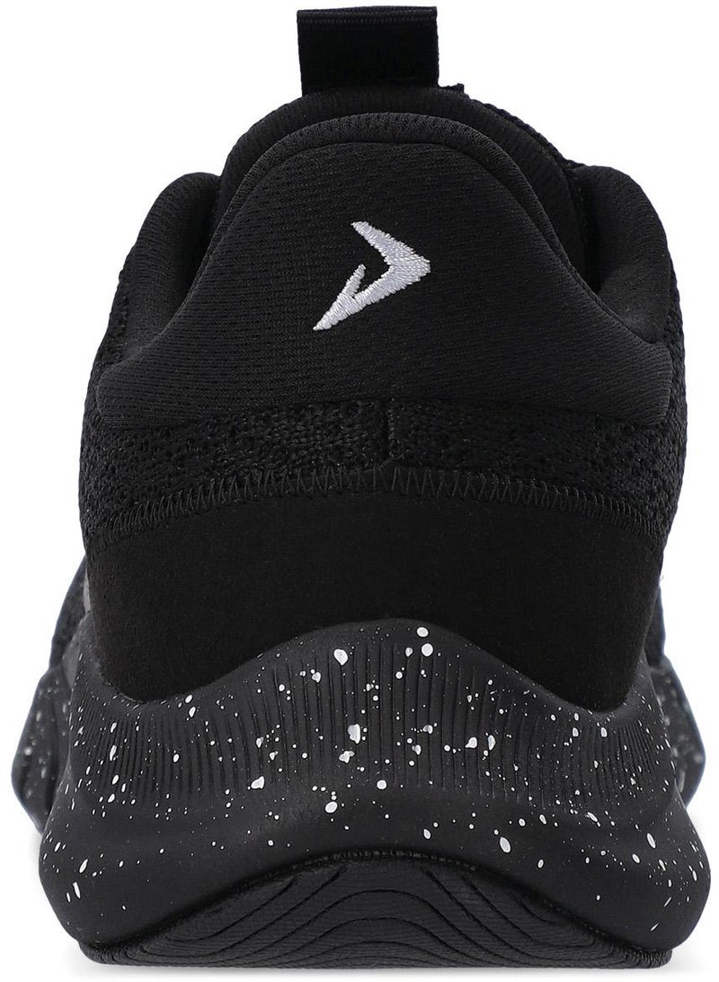 Demix Women's Running Sport Shoes – Black Lightweight Fitness Sneakers with Rubber Grip Inserts - Image 4