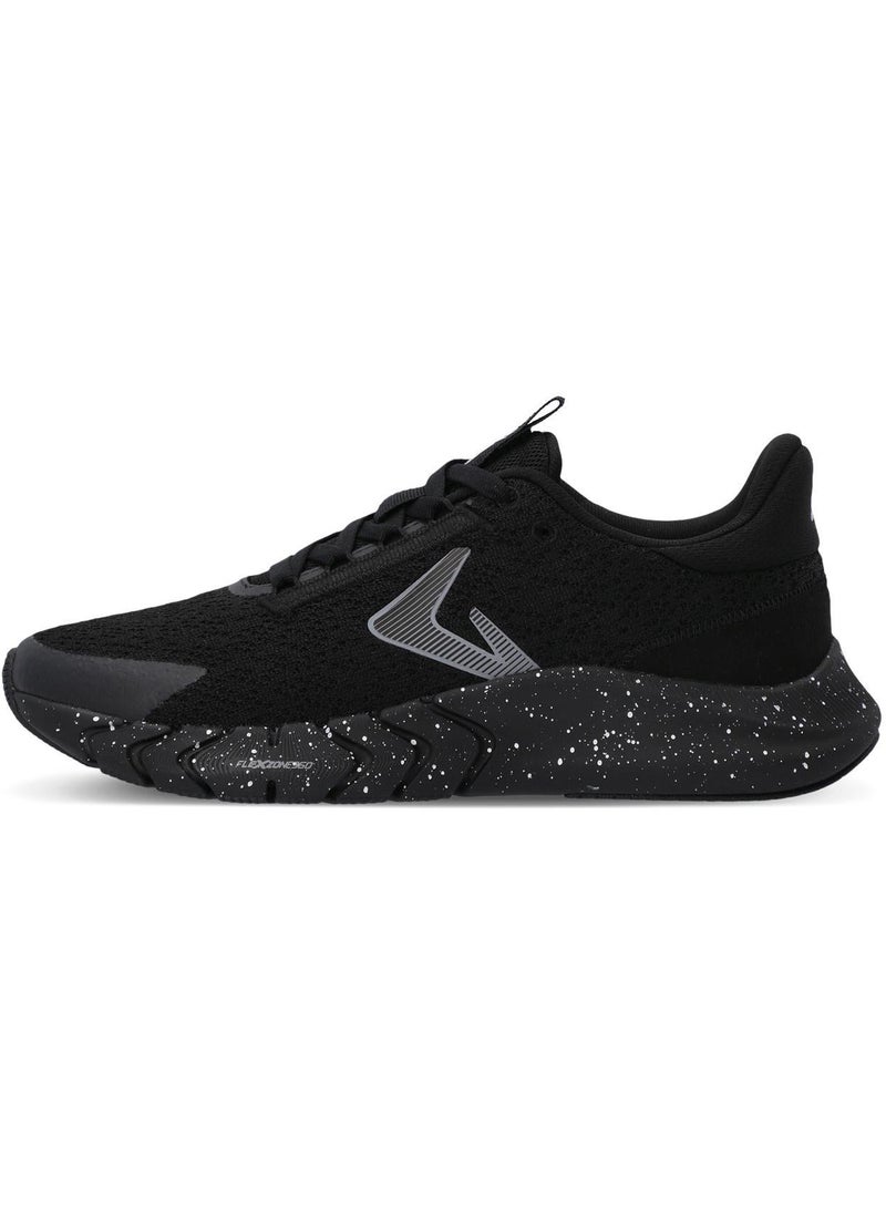 Demix Women's Running Sport Shoes – Black Lightweight Fitness Sneakers with Rubber Grip Inserts - Image 3